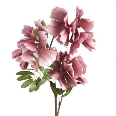 L'Oca Nera peonia rosa artificiale H90cm