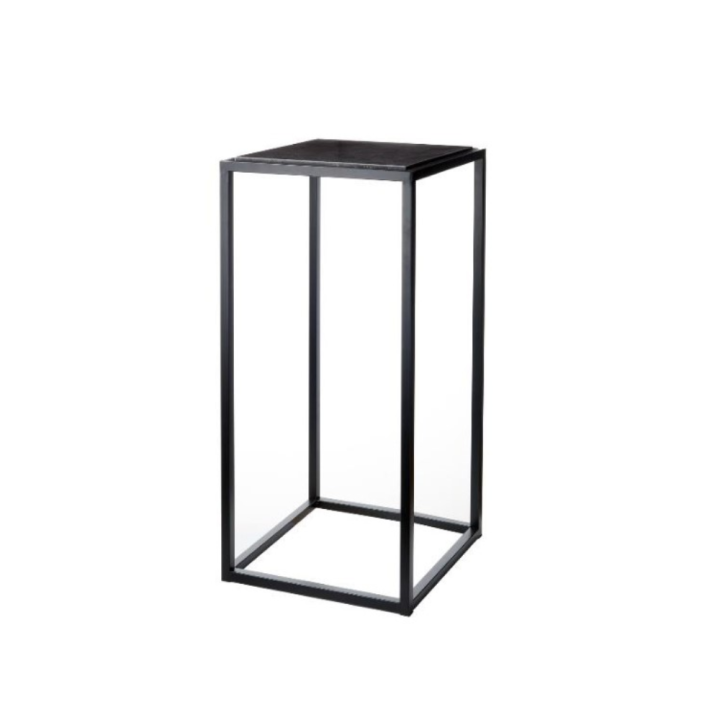 L'Oca Nera Tavolino alto Stand pietra alto 80 cm