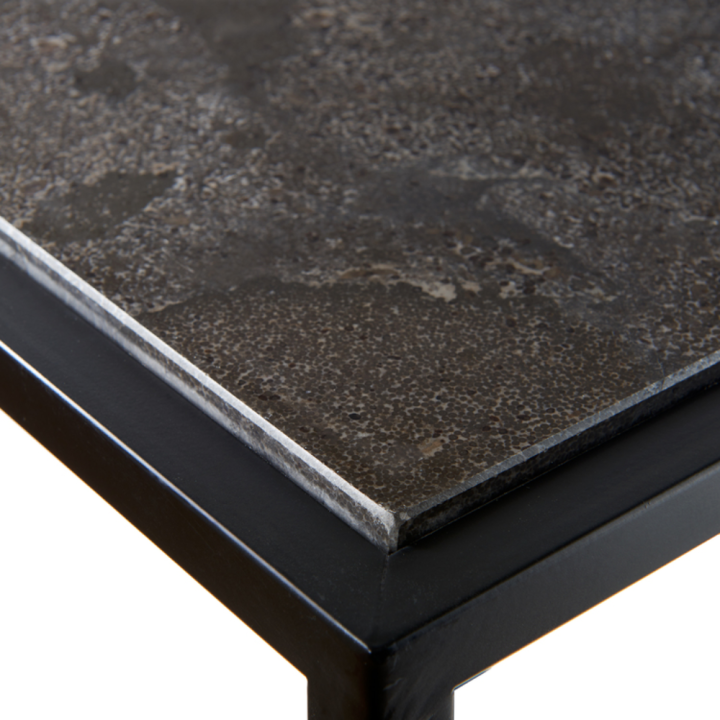 L'Oca Nera Tavolino alto Stand pietra alto 60 cm