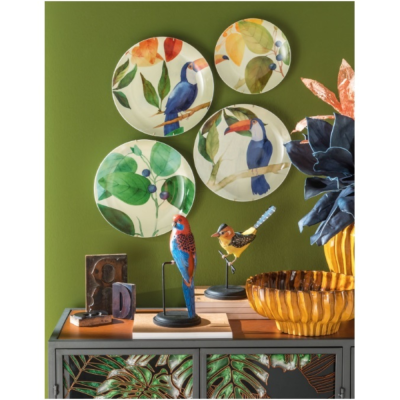 PIATTI DECORATIVI DA PARETE PANAMA - SET 4 PZ 2