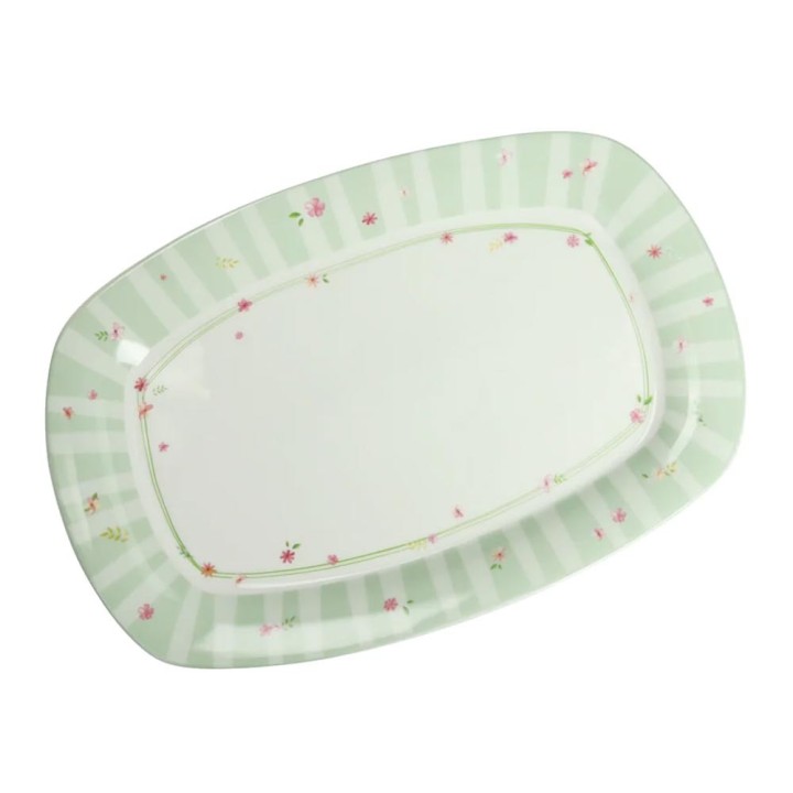 Brandani Vassoio Polline in new bone china 34 × 23 cm