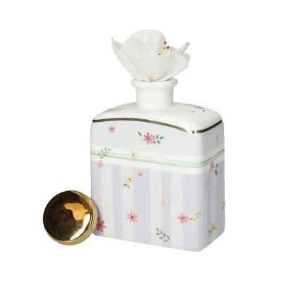 Diffusore di Fragranza Polline Lilla in Porcellana...