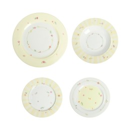 Brandani Servizio di piatti Polline giallo 18 pezzi