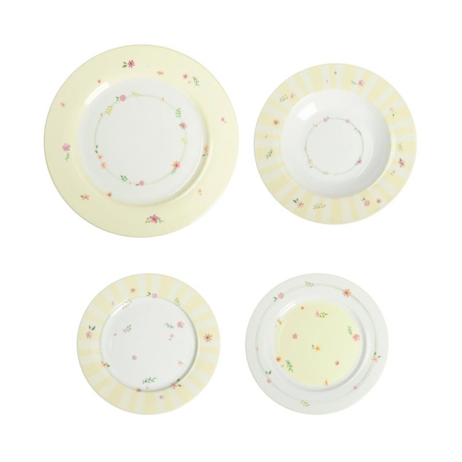 Servizio Tavola 18 Pz Polline Giallo – Brandani