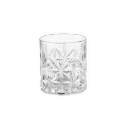 Brandani Set di 6 bicchieri Fiore trasparenti da 320 ml