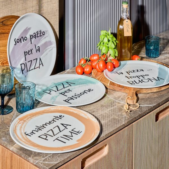 SET 4 PIATTI PIZZA CM33