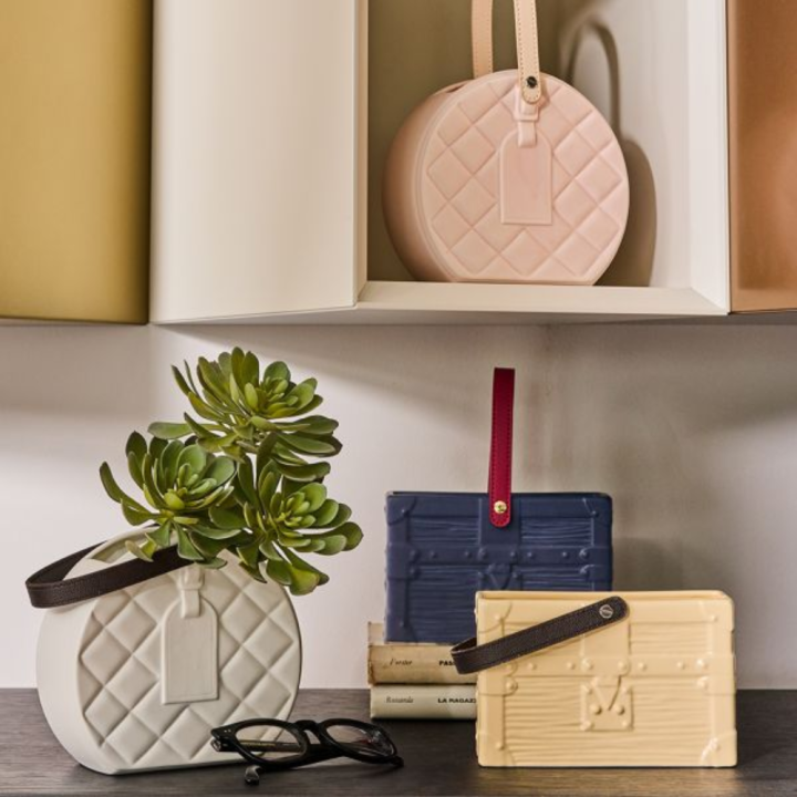 Tognana Vaso borsetta Bag rettangolare gialla 11 cm