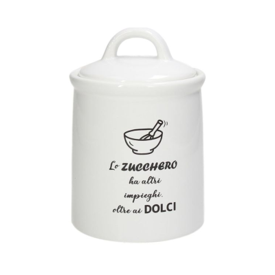 Tognana barattolo zucchero in ceramica Kitchen Cool H17cm