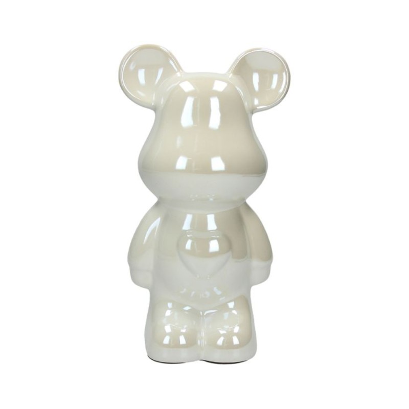 ORSO SALVADANAIO BIANCO H27       HOME DEC BEAR