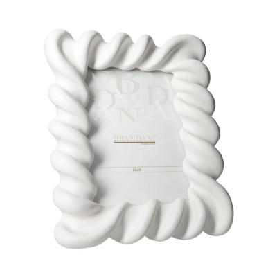 Brandani Portafoto Candy Bianco – Cornice Moderna –...
