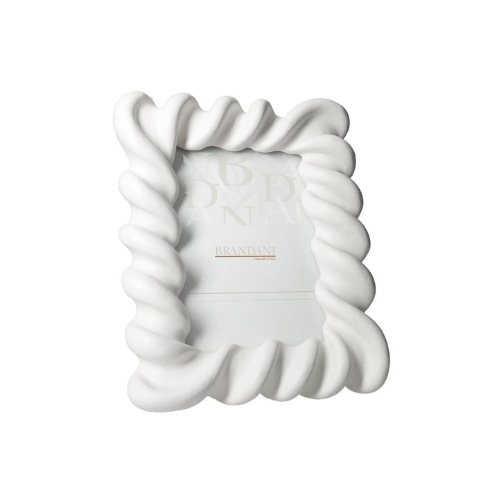 Brandani Portafoto Candy bianco 10 × 15 cm