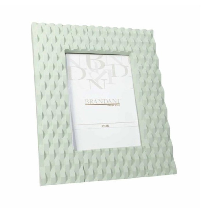 Brandani Portafoto Glam verde acqua 13 × 18 cm