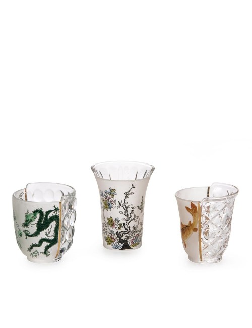 Hybrid Drinking Glasses Aglaura – Set Bicchieri di Design Seletti