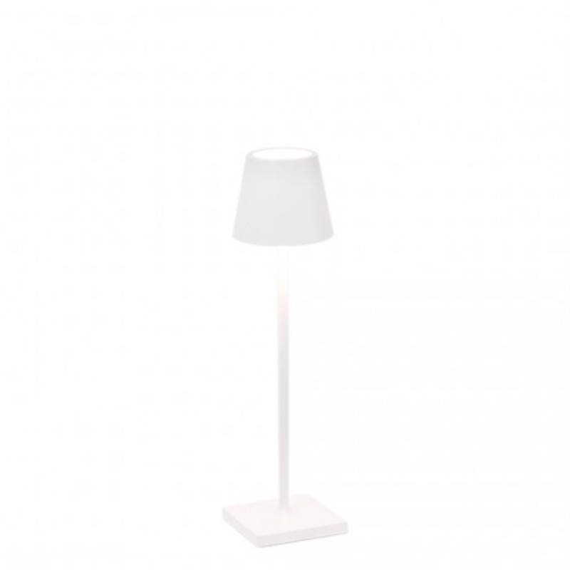 Poldina Micro Zafferano – Lampada da Tavolo Ricaricabile Touch LED Dimmerabile IP65