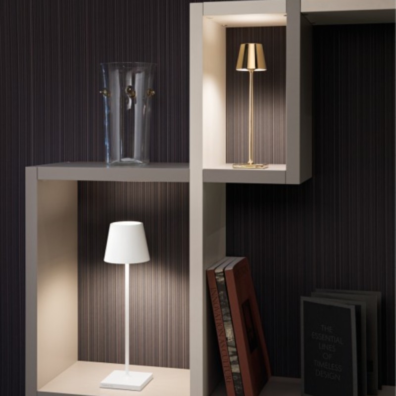 Poldina Micro Zafferano – Lampada da Tavolo...