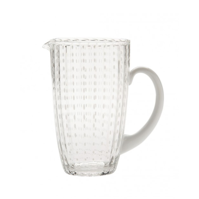 CARAFFA PERLE TRASPARENTE