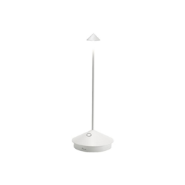 Zafferano Lampada Pina Pro ricaricabile bianco opaco