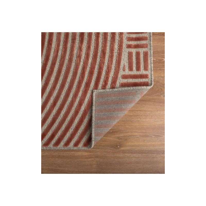 Tappeto Rettangolare con Decoro Geometrico a...