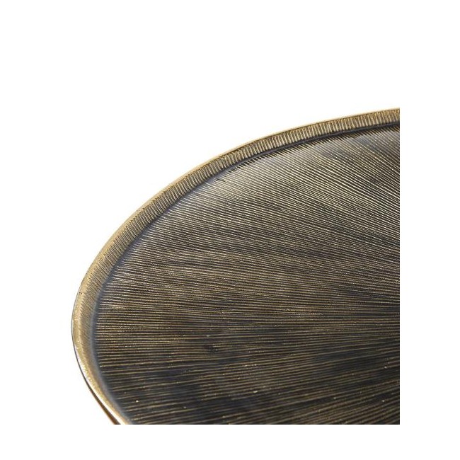 Tavolino Grande in Alluminio Smaltato – L’Oca Nera