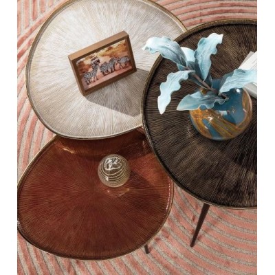 Tavolino Grande in Alluminio Smaltato – L’Oca Nera 2