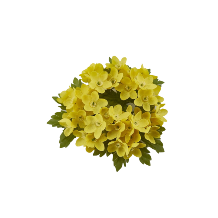 EDG Enzo De Gasperi Corona di gypsophila alpina artificiale