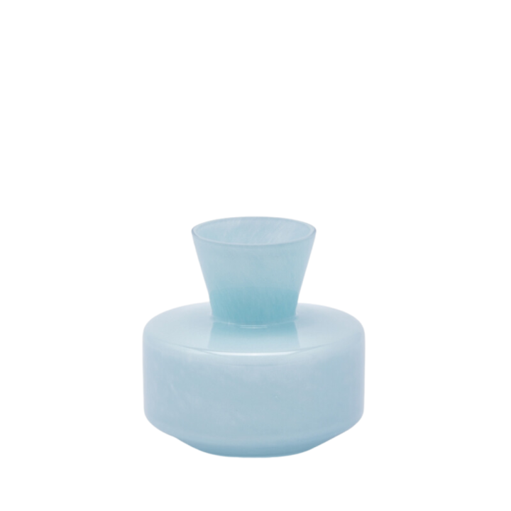 EDG Vaso con collo Midnight Garden aqua 15 cm