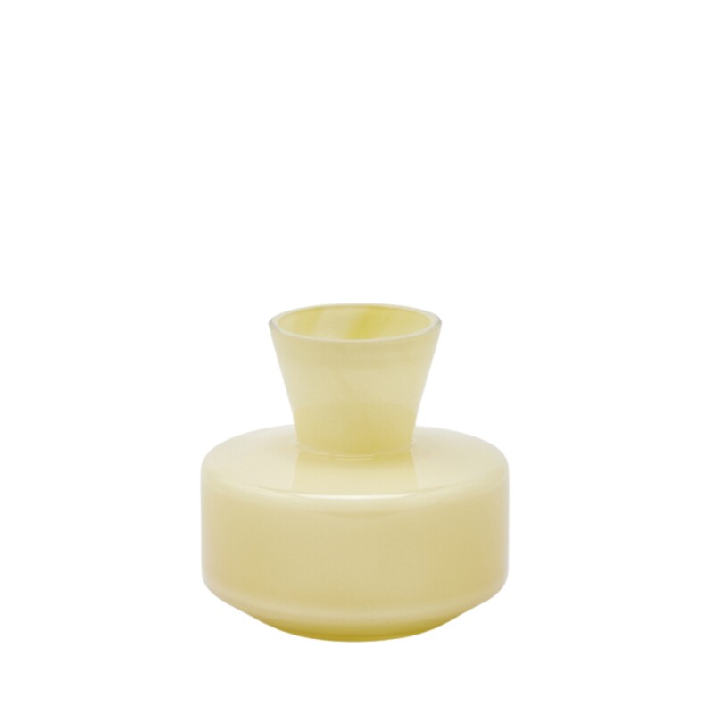 VASO ROT. C/COLLO H15 GIALLO