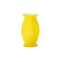 Venini Vaso Idalion ginkgo e lattimo alto 27,5 cm