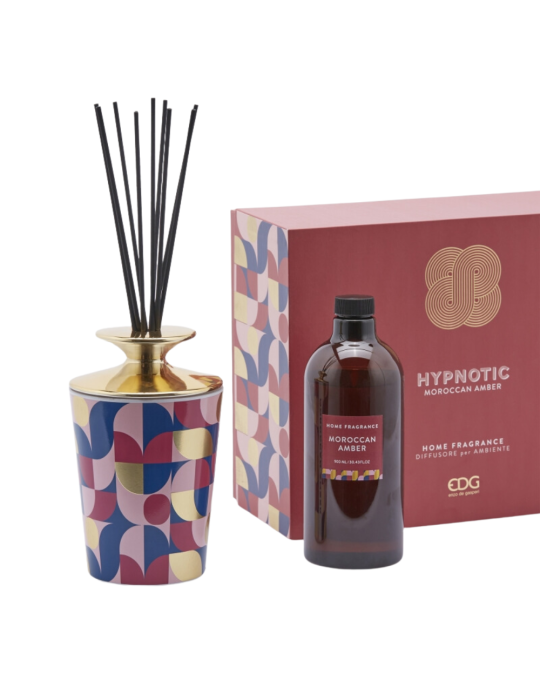Profumatore Hypnotic Moroccan Amber 900 ml EDG – Collezione Midnight Garden