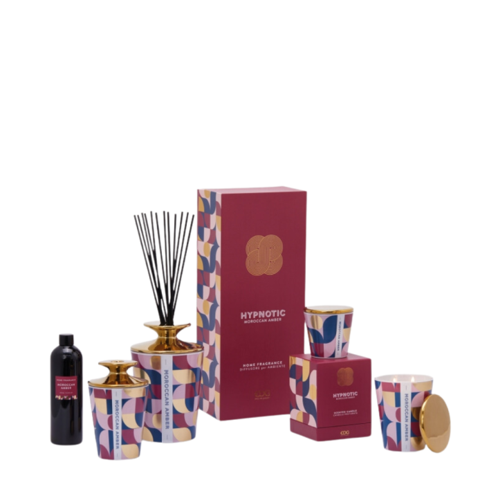 EDG Diffusore in bottiglia Hypnotic da 400 ml con bastoncini