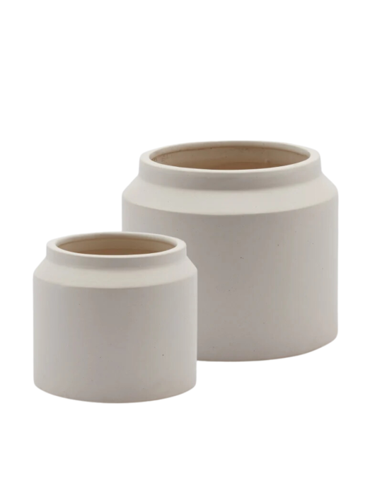 Set 2 Vasi Cachepot Class Piccolo H17 D21.5 cm - EDG Enzo De Gasperi