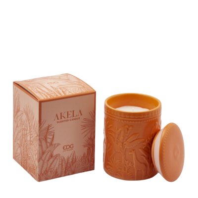 Candela Kerala con Coperchio Ambra Mirra H11 cm – EDG...