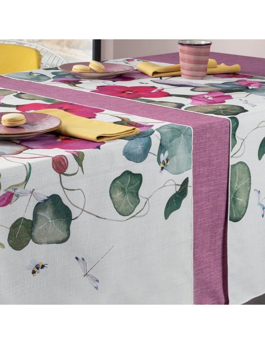 Runner Antimacchia 50x155 Provence L'Oca Nera