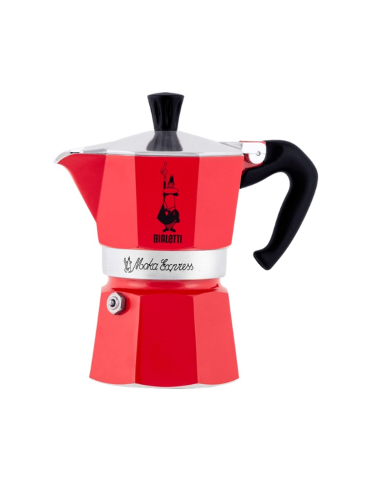 Moka Express 6 Tazze Rossa – Bialetti