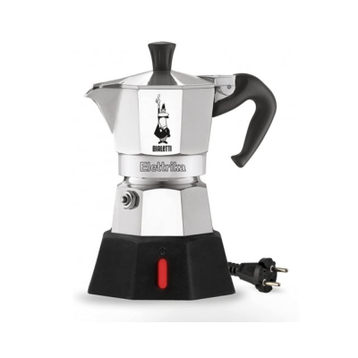 Moka Elettrika Bialetti – 2 Tazze, Alluminio Elettrica
