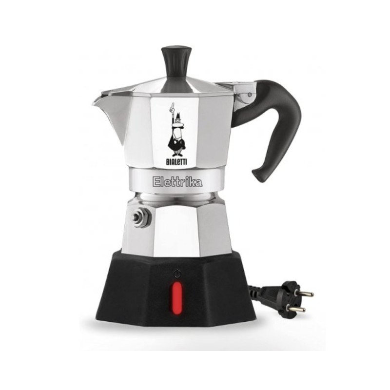 Moka Elettrika Bialetti – 2 Tazze, Alluminio Elettrica