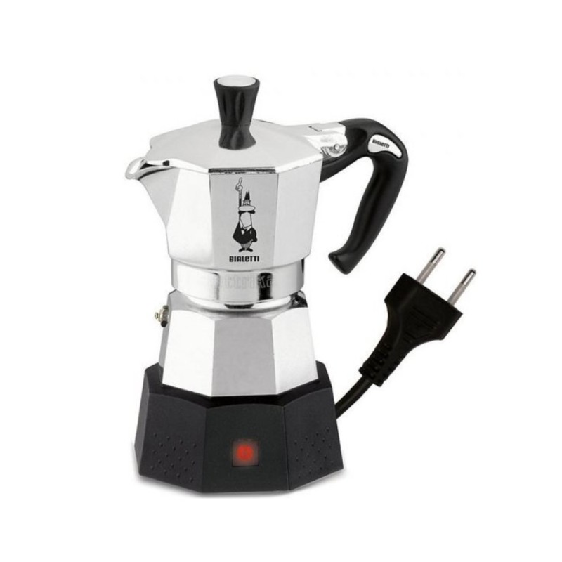 Moka Elettrika Bialetti – 2 Tazze, Alluminio...