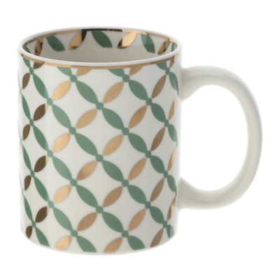 TAZZA MUG PORC. 8X10CM VLK DESIGN