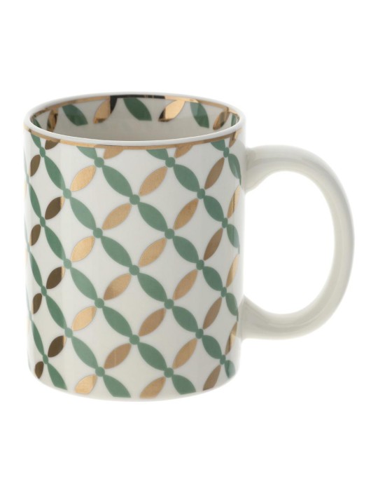 TAZZA MUG PORC. 8X10CM VLK DESIGN