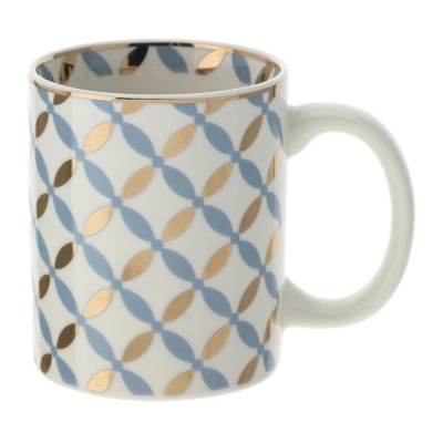 TAZZA MUG PORC. 8X10CM VLK DESIGN