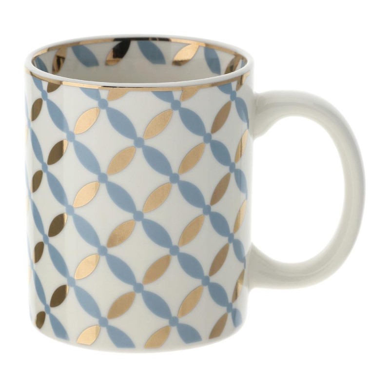 TAZZA MUG PORC. 8X10CM VLK DESIGN