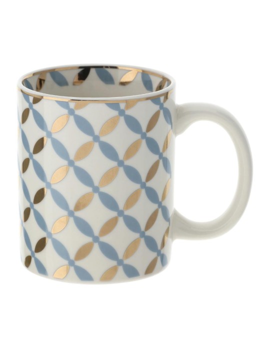 TAZZA MUG PORC. 8X10CM VLK DESIGN
