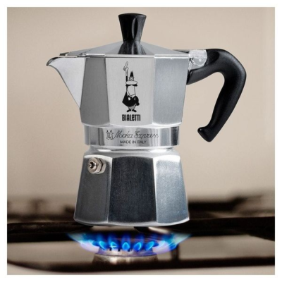 Bialetti Moka Express 3 Tazze – Espresso Iconico Made in... 2
