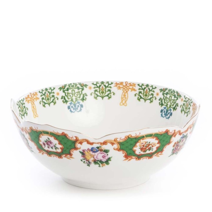 Seletti Insalatiera Hybrid Zaira in porcellana Ø 22,5 cm