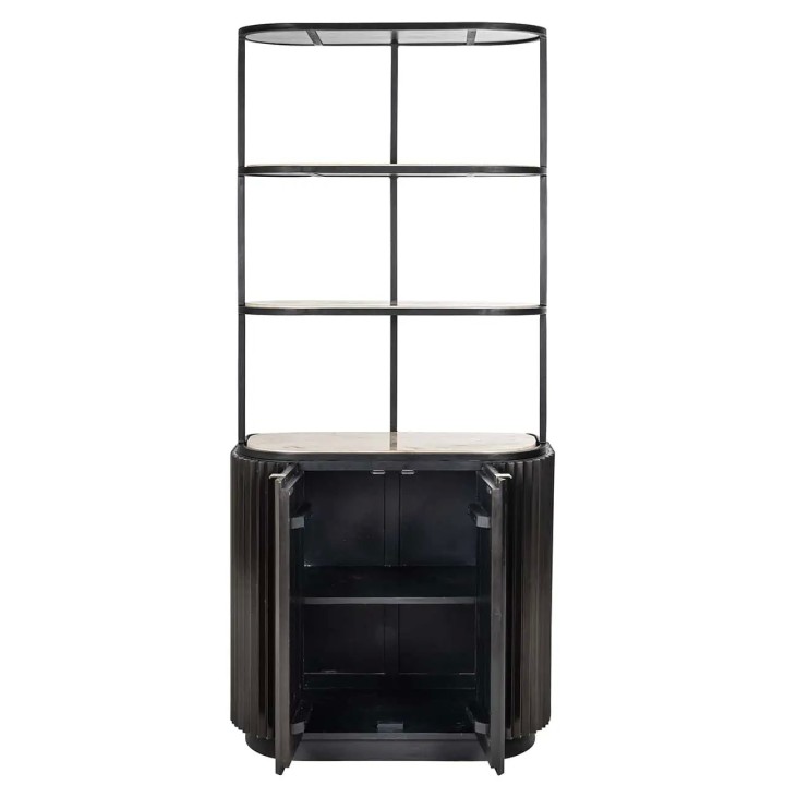 Richmond Mobile Hampton 2 ante 2 ripiani alto 199 cm