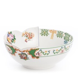 Seletti Insalatiera Hybrid Zaira in porcellana Ø 22,5 cm
