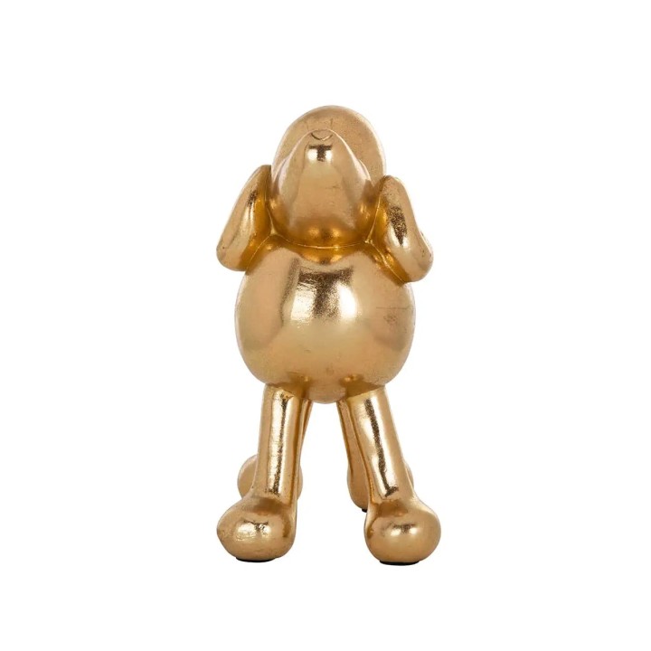 Richmond Scultura Dog Miro barboncino oro