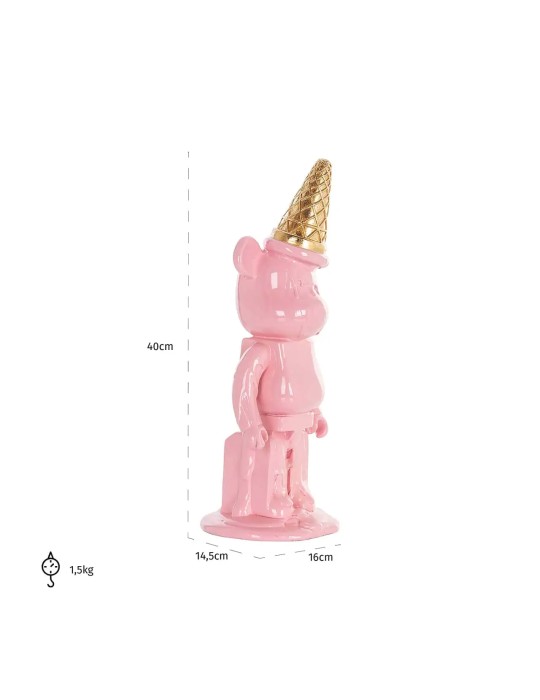 DECO OBJECT ICEBEAR PINK