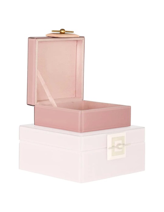 JEWELLERY BOX BODINE PINK SMALL