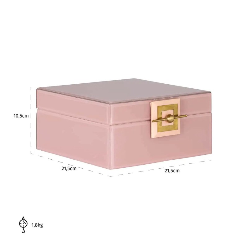 JEWELLERY BOX BODINE PINK BAG